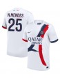 Billige Paris Saint-Germain Nuno Mendes #25 Bortedrakt 2024-25 Kortermet